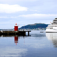 Buy canvas prints of Alesund's Nautical Echoes, Norway by john hill