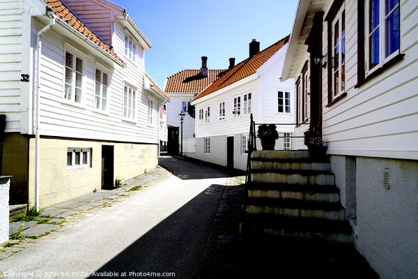 Old Skudeneshavn village, Norway. Picture Board by john hill