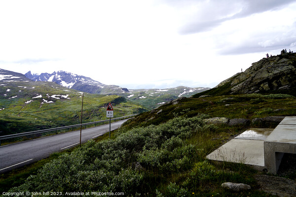 'Sublime Sognefjellet: Norway's Lofty Pass' Picture Board by john hill