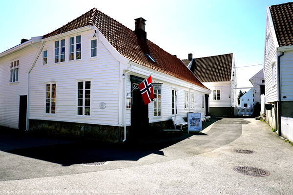 Skudeneshavn Museum, Norway Picture Board by john hill