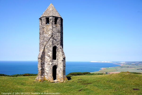 The Pepperpot: England's Sole Medieval Beacon Picture Board by john hill