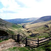 Buy canvas prints of Vale of Edale, Derbyshire Peak district. by john hill