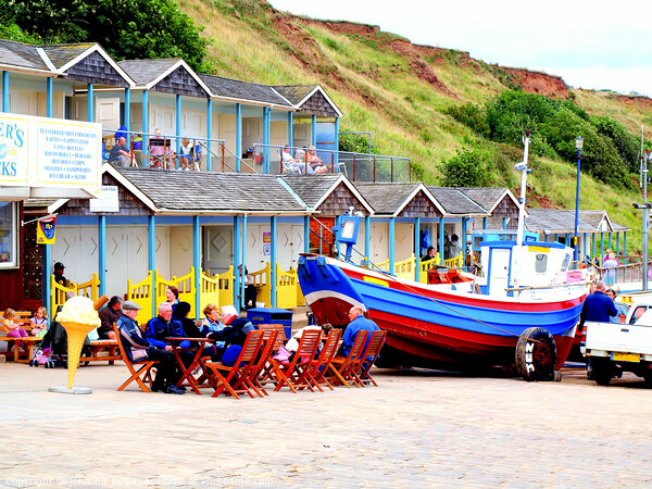 Captivating Filey: Seaside Pleasures Picture Board by john hill