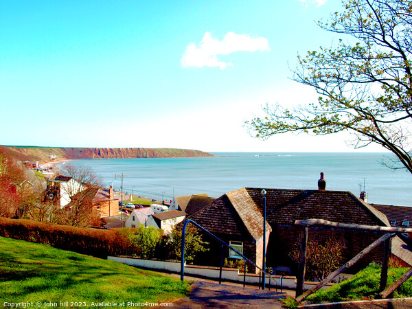 'Quintessential Filey: Yorkshire's Captivating Coa Picture Board by john hill