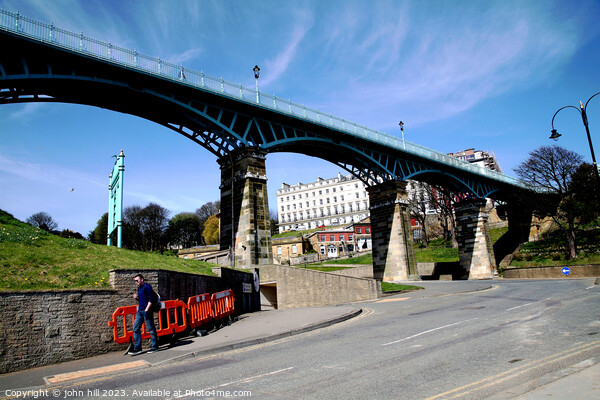 Iconic Spa Footbridge, Scarborough's Heritage Picture Board by john hill