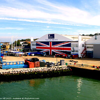 Buy canvas prints of Venture Quays: Home of Hovercraft Innovation by john hill