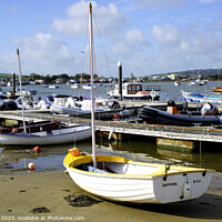 Buy canvas prints of Bembridge harbour, Isle of Wight by john hill