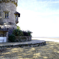 Buy canvas prints of Appley tower and beach, Ryde, Isle of Wight. by john hill