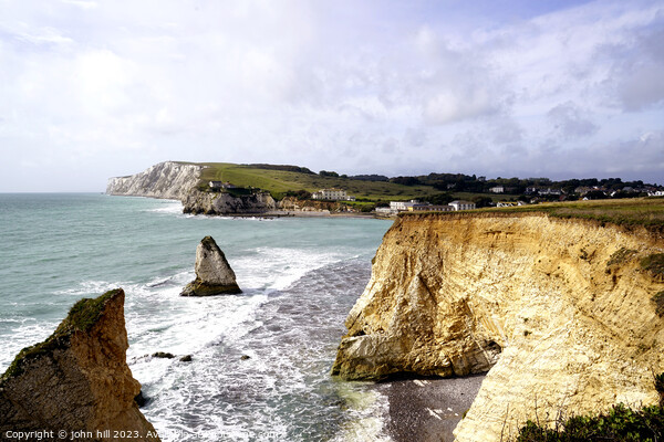 Freshwater bay, Isle of Wight. Picture Board by john hill
