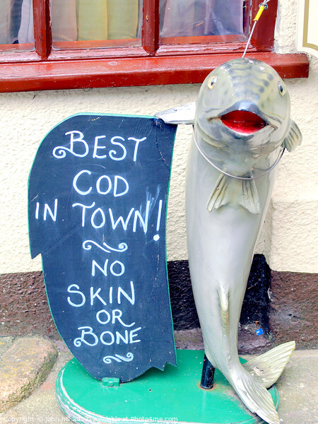 Best Cod in town. Picture Board by john hill
