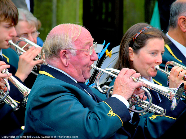 Brass Band. Picture Board by john hill