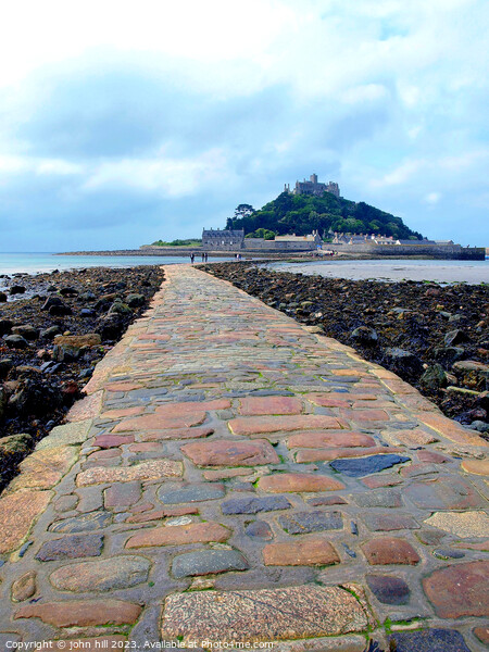 St. Michael's Mount, Cornwall. Picture Board by john hill