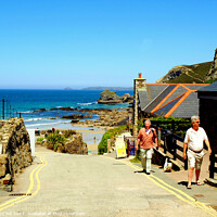 Buy canvas prints of St. Agnes, Cornwall. by john hill