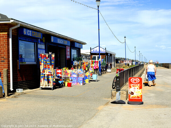 Beach shop, Sutton-on-Sea, Lincolnshire. Picture Board by john hill
