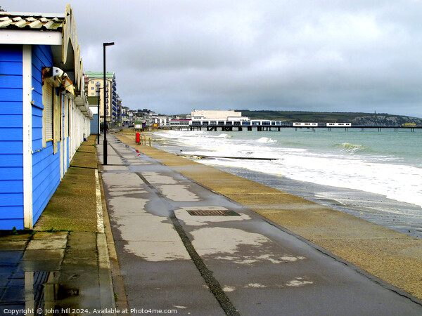 Out of Season, Sandown, Isle of Wight. Picture Board by john hill