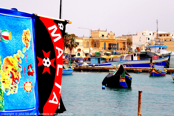 Marsaxlokk, Malta. Picture Board by john hill