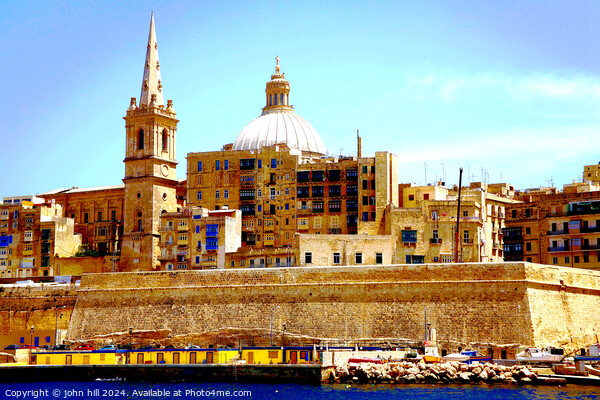 Valletta, Malta. Picture Board by john hill