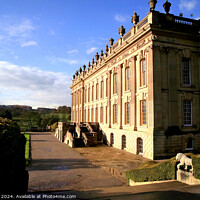 Buy canvas prints of Chatsworth House, Derbyshire, UK. by john hill