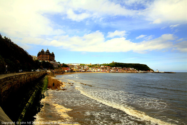 Scarborough,  North Yorkshire, UK. Picture Board by john hill