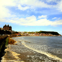 Buy canvas prints of Scarborough,  North Yorkshire, UK. by john hill
