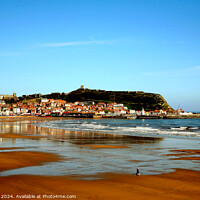 Buy canvas prints of Scarborough. by john hill