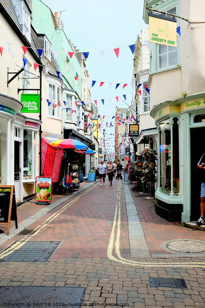St. Alban street at Weymouth in Dorset. Picture Board by john hill