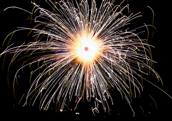 Catherine wheel firework. Picture Board by john hill