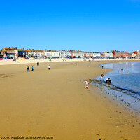Buy canvas prints of Outdoor oceanbeach at Weymouth in Dorset. by john hill