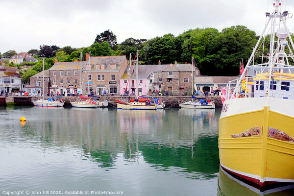 The harbour at Padstow in Cornwall. Picture Board by john hill