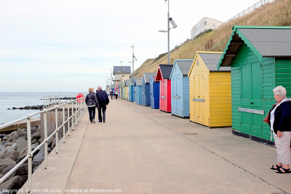 The promenade at Sheringham in Norfolk. Picture Board by john hill