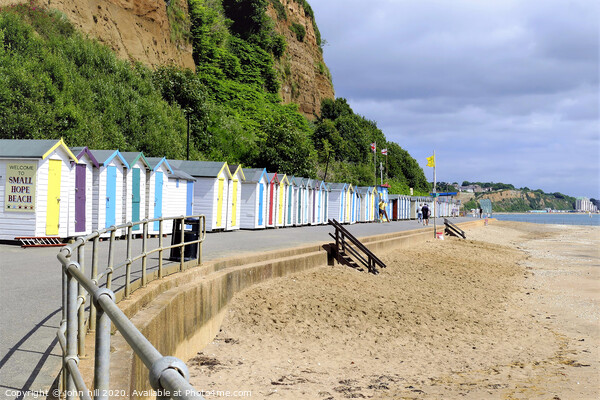 Small Hope beach at Shanklin on the Isle of Wight. Picture Board by john hill