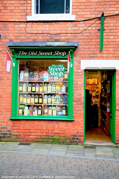 A small the Old Sweet Shop at Southwell in Nottinghamshire. Picture Board by john hill