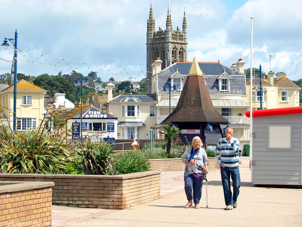 Teignmouth seafront in June. Picture Board by john hill