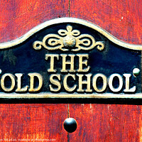 Buy canvas prints of The old school. by john hill
