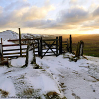 Buy canvas prints of Great Ridge in the Peak district at Derbyshire, UK. by john hill