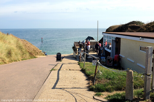 Sea road at West Runton in Norfolk Picture Board by john hill