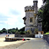 Buy canvas prints of The Appley Tower at Ryde on the Isle of Wight by john hill