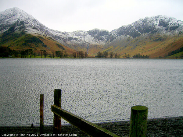 Lake district and mountains Picture Board by john hill
