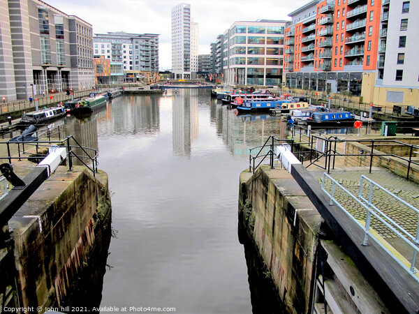 Leeds Dock. Picture Board by john hill