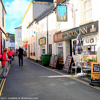Buy canvas prints of Padstow in Cornwall. by john hill