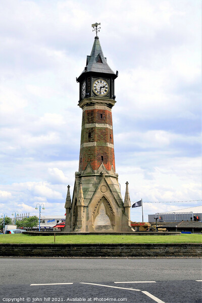 Jubilee Clock Tower at Skegness. Picture Board by john hill