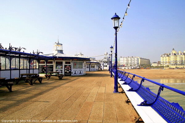 Eastbourne pier at East Sussex. Picture Board by john hill