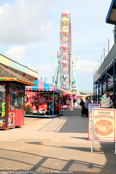 Pleasure beach at Skegness. Picture Board by john hill
