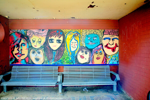 Graffiti art. Picture Board by john hill