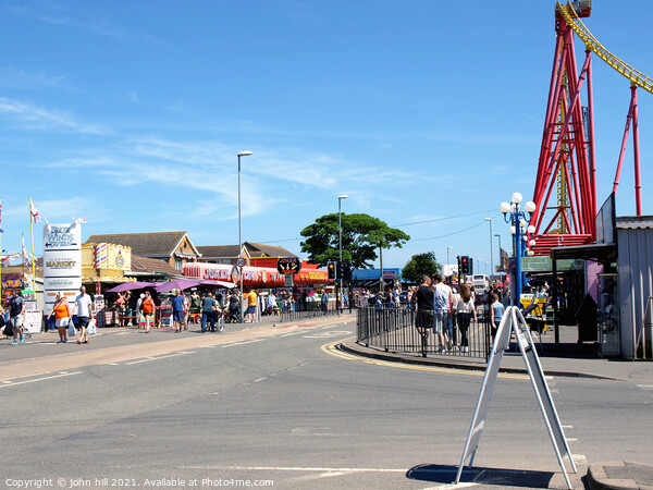 Sea Lane at Ingloldmells in Skegness. Picture Board by john hill