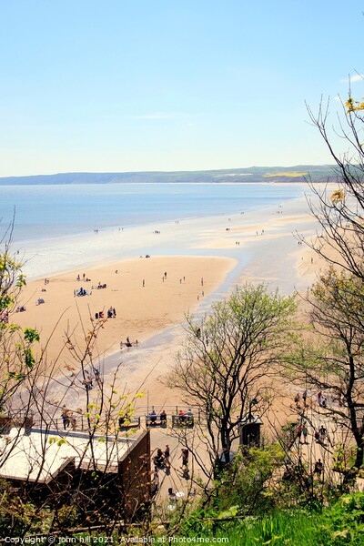 Muston Sands at Filey in Yorkshire. Picture Board by john hill