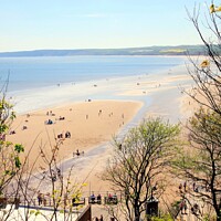 Buy canvas prints of Muston Sands at Filey in Yorkshire. by john hill