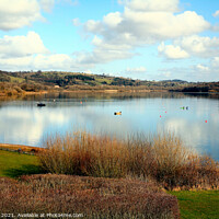 Buy canvas prints of Carsington Water in Derbyshire by john hill