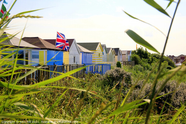 Beach huts at Chapel Point in Chapel St. Leonards. Picture Board by john hill
