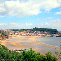 Buy canvas prints of Scarborough, North Yorkshire, UK. by john hill